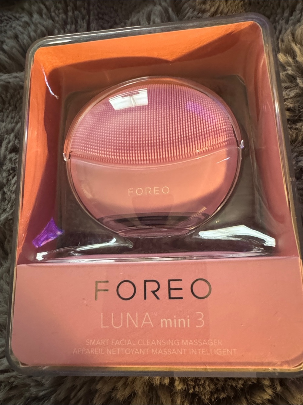 FOREO Pink LUNA mini 3 Facial Cleansing Massager SEALED